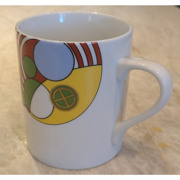 Vtg Tiffany & Co. CABARET Frank Lloyd Wright 3 ½ Coffee Drinking Mug - Picture 2 of 5